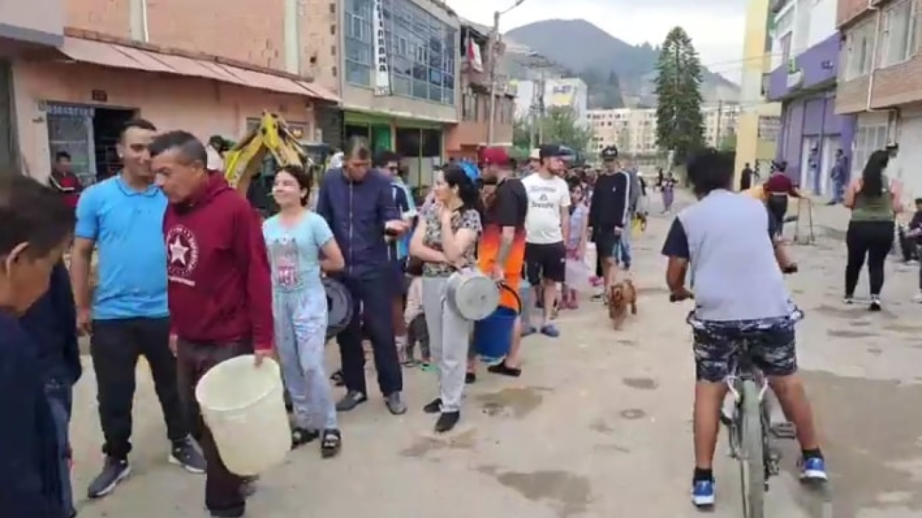 Soacha Comuna 6 sin agua 1
