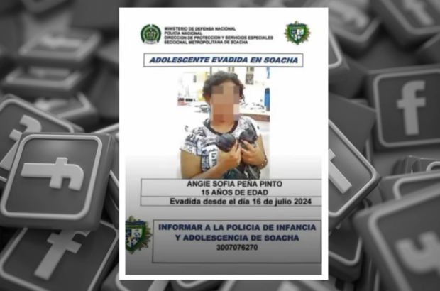 Angie Sofia Peña Pinto desaparecida